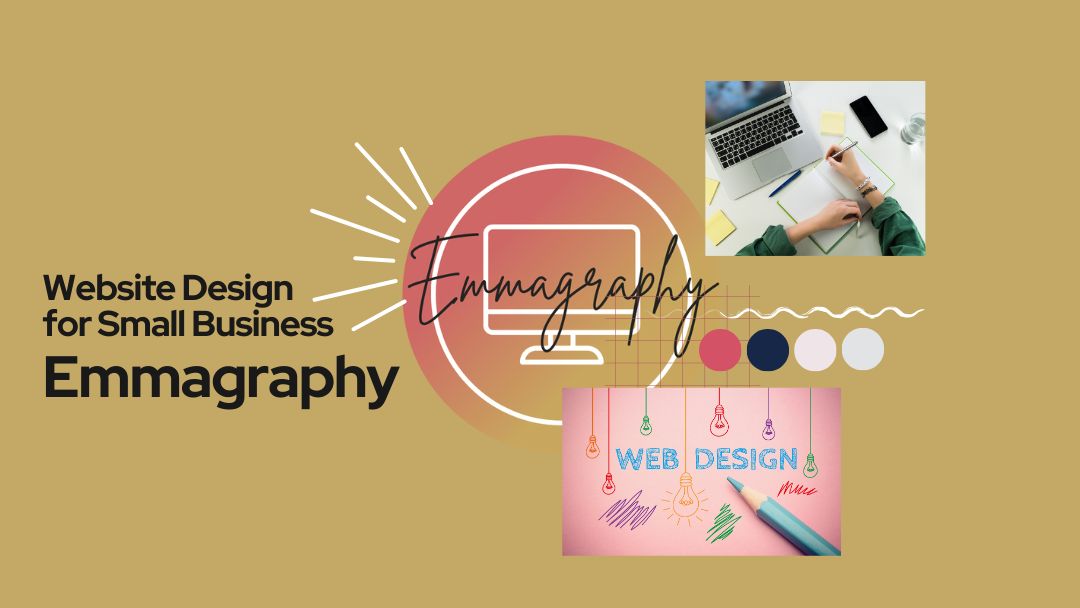 website design for small business blog footer