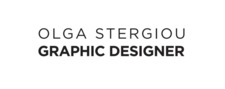 olga stergiou graphic designer logo
