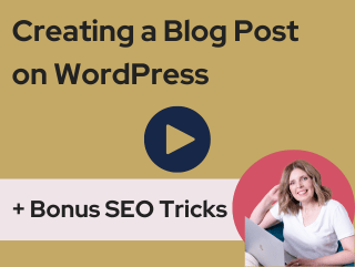 creating a blog post on wordpress youtube