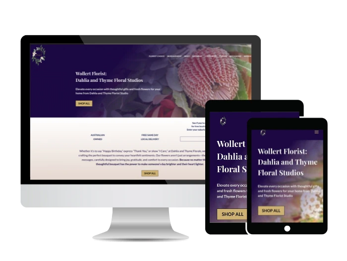 Featured client work dahlia and thyme floral studios