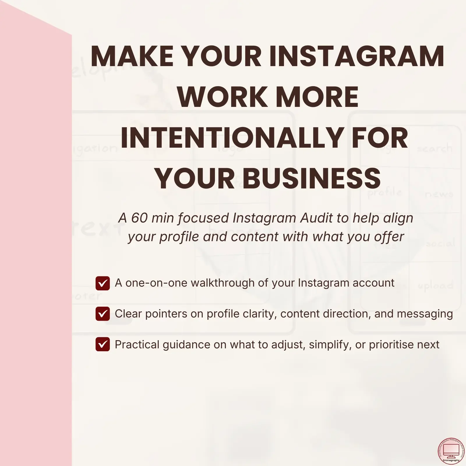 Instagram Audit (60-Minute Strategy Session) - $147