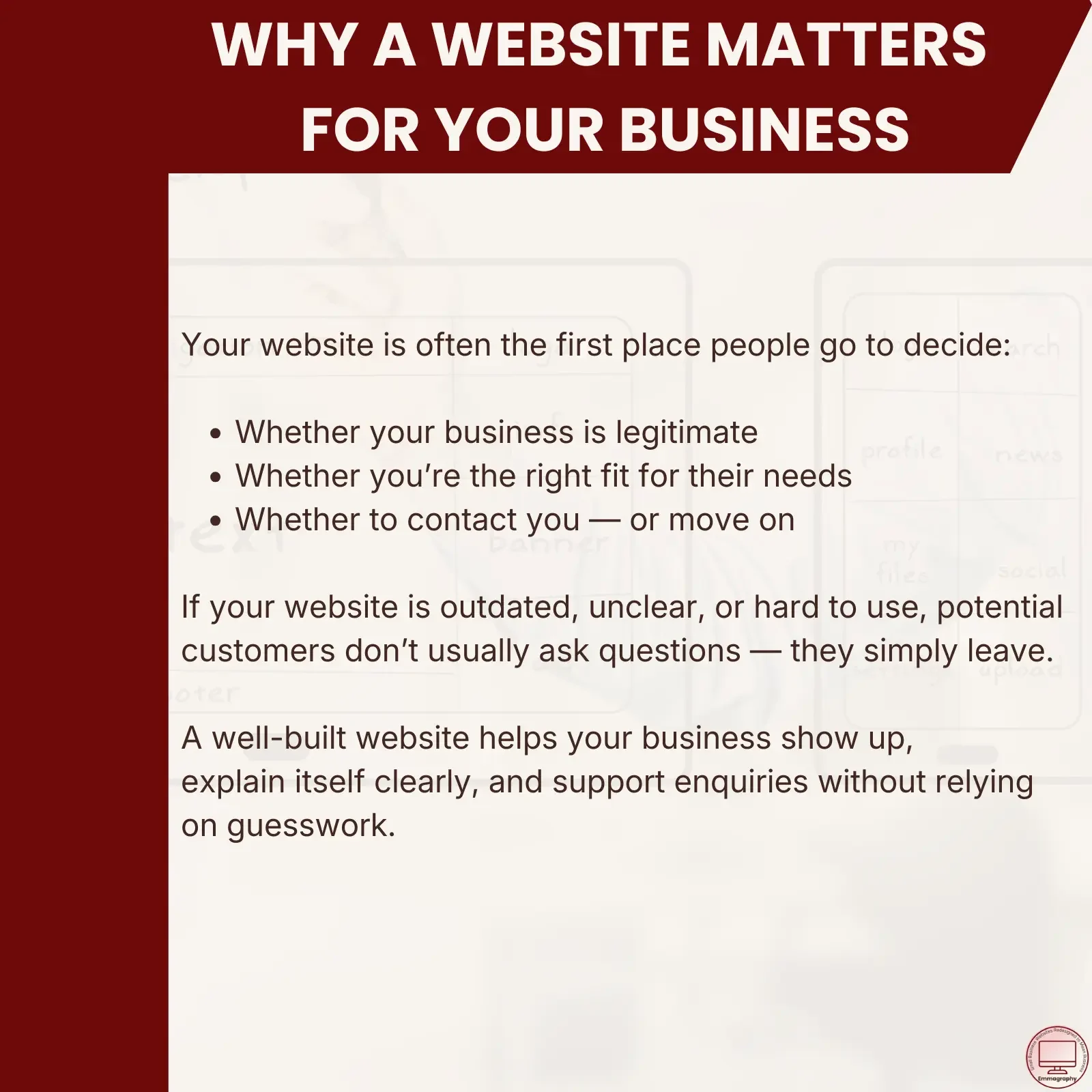why-a-website-matters