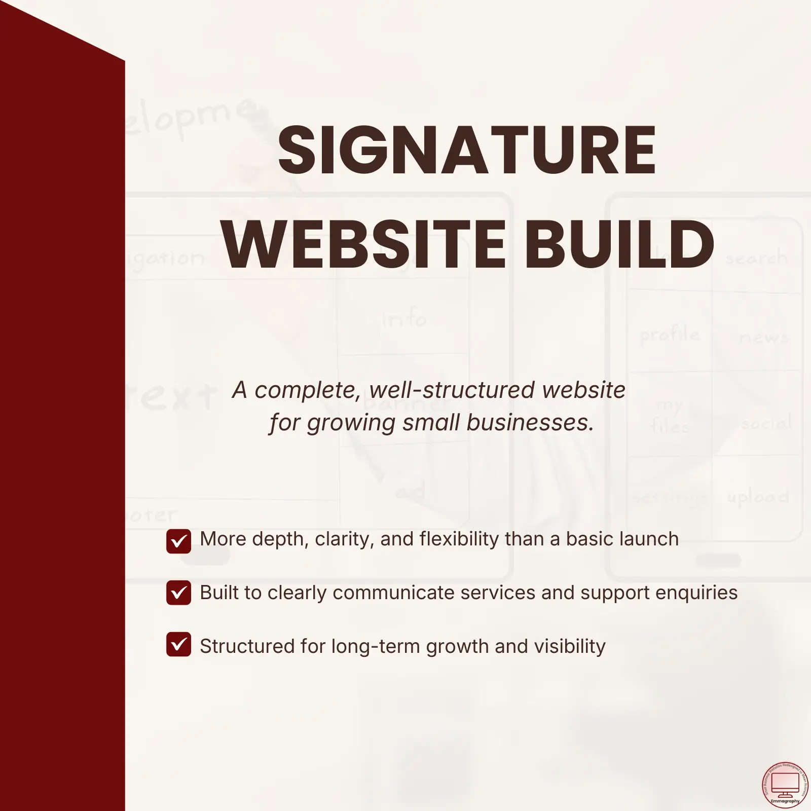 Signature Website Build — $3,497