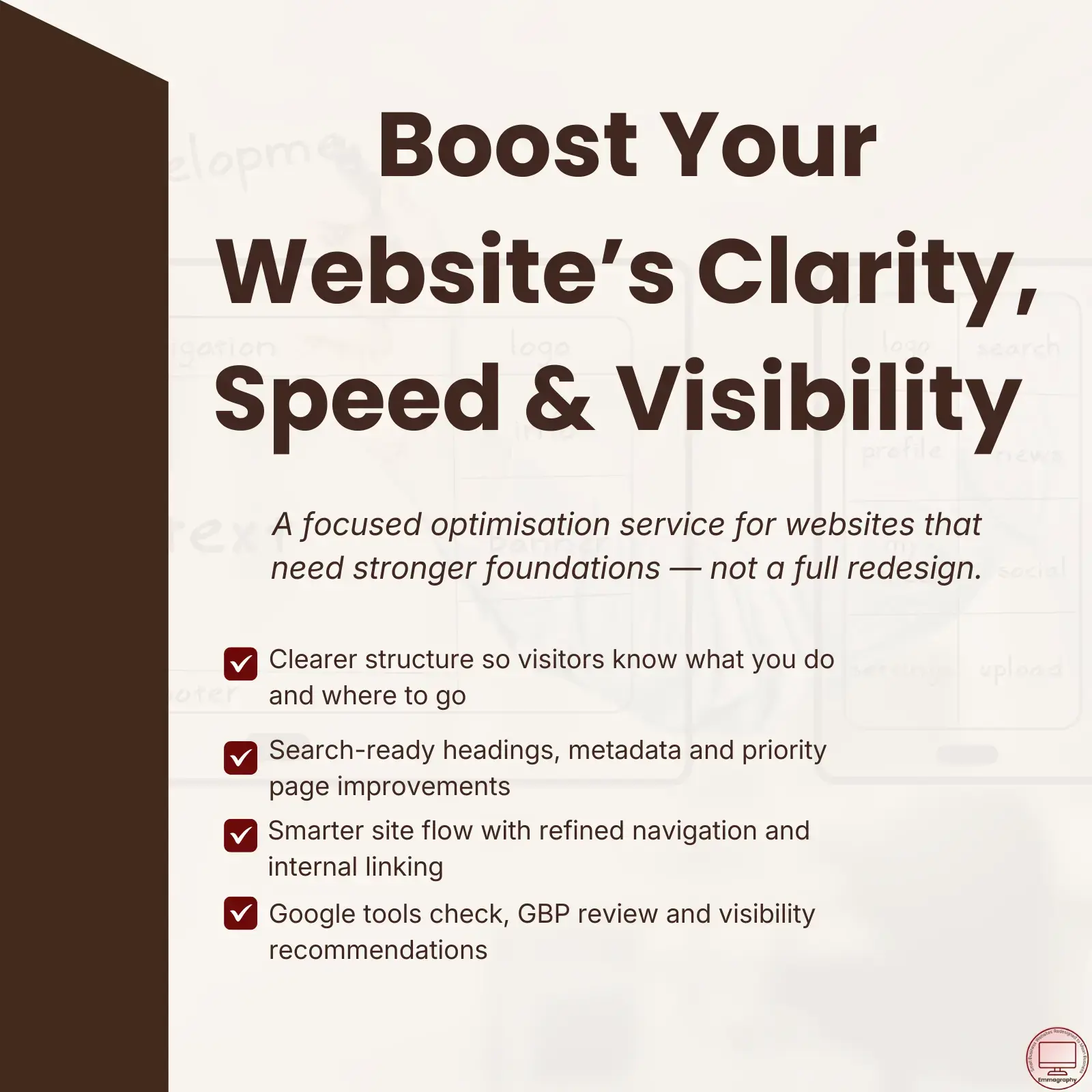 website optimisation service