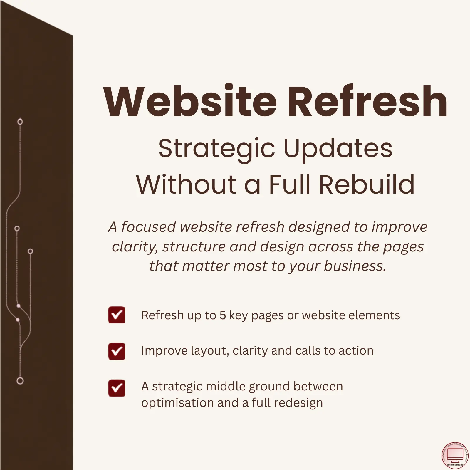 Website Refresh Service - $2500