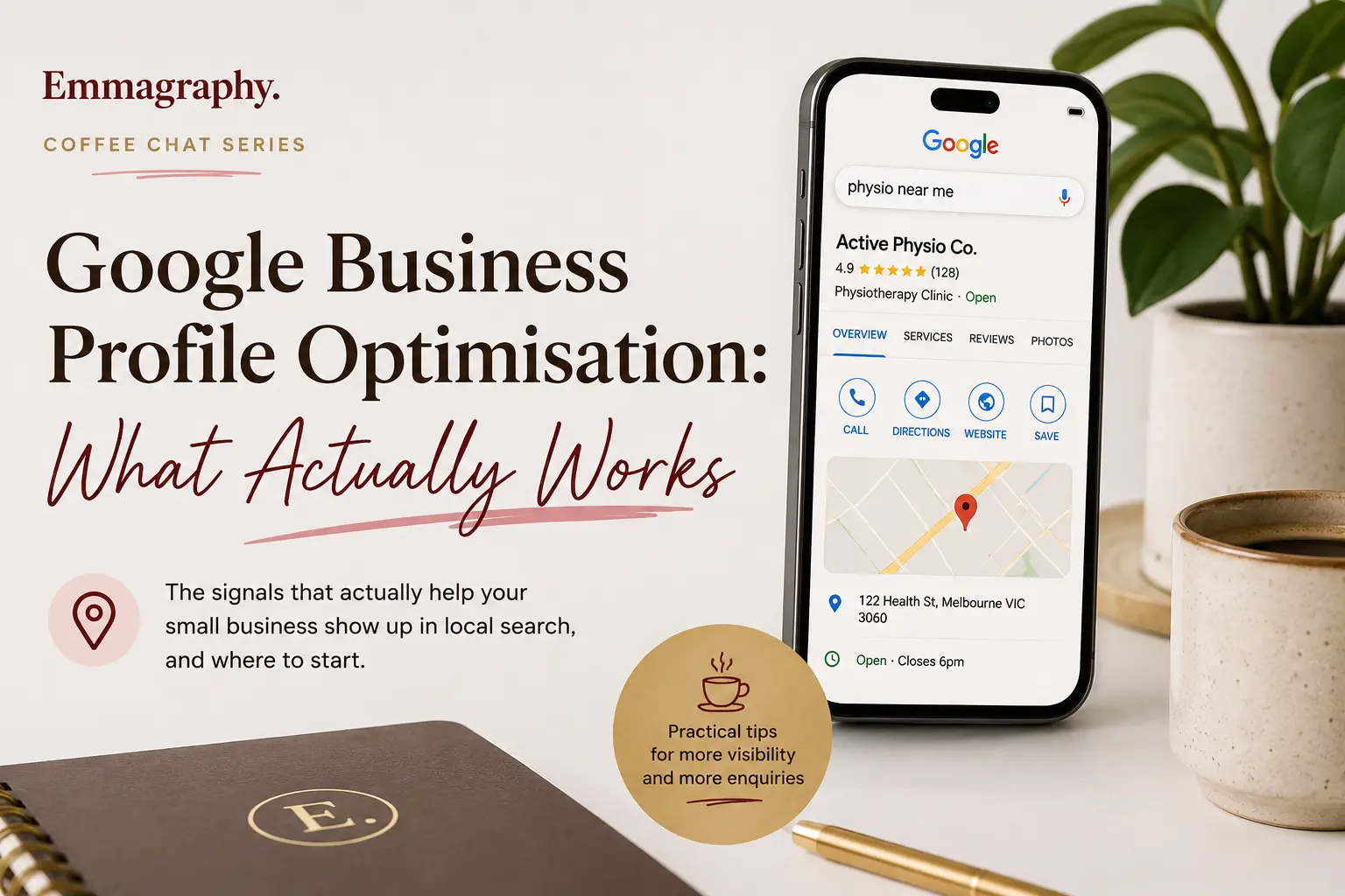 new blog post Google Business Profile featured image