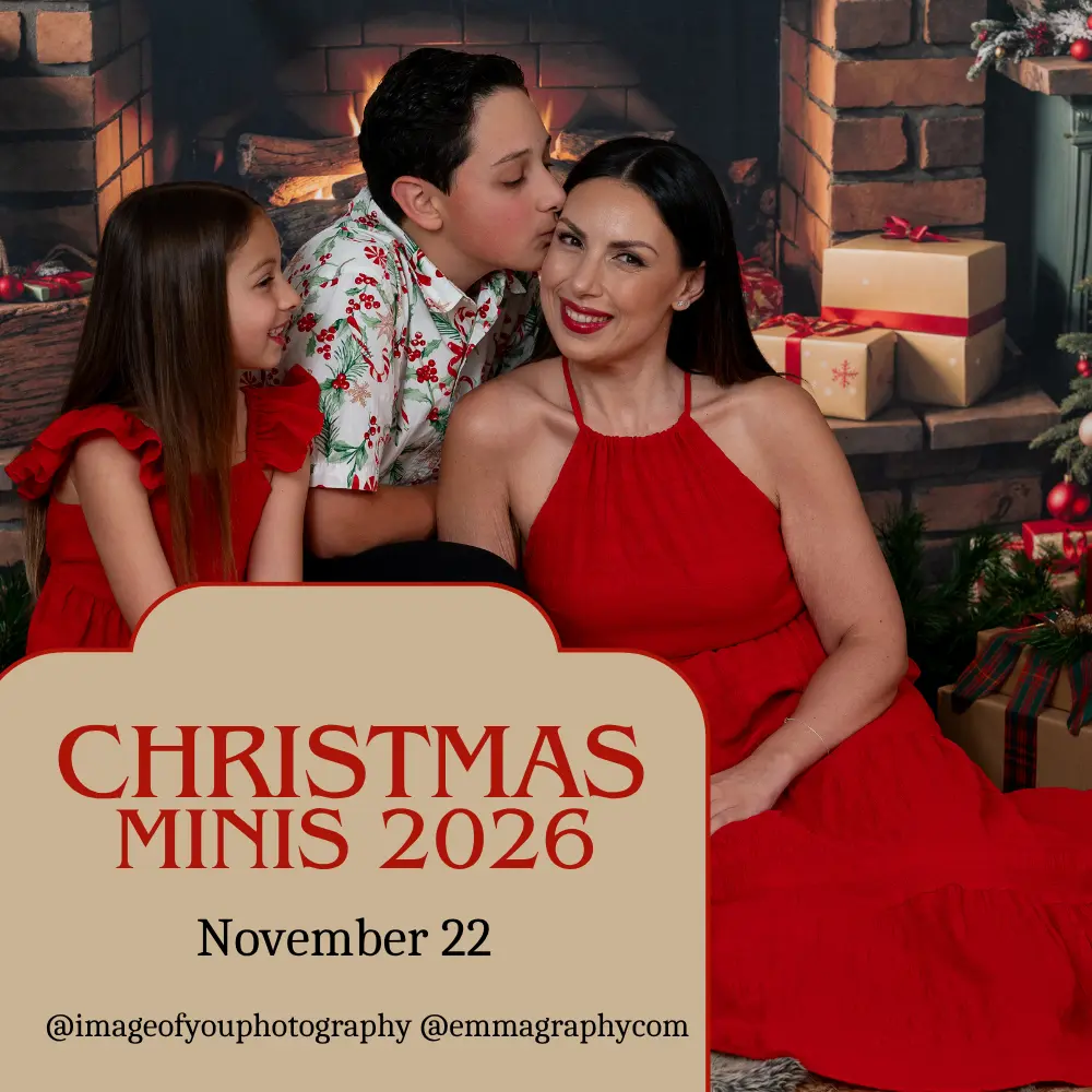 Christmas Family Photo Sessions Melbourne – Mini Shoots Sunday, November 22, 2026