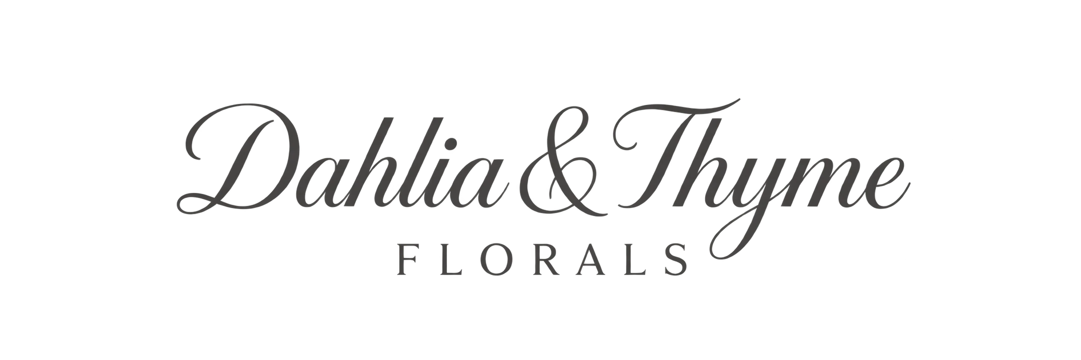 Dahlia & Thyme Florals logo